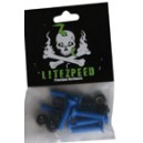LiteZpeed 1" Blue Bolts Set