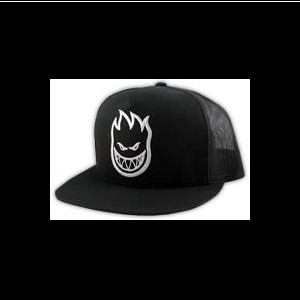 Spitfire Firehead Black Mesh Cap