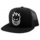 Spitfire Firehead Black Mesh Cap